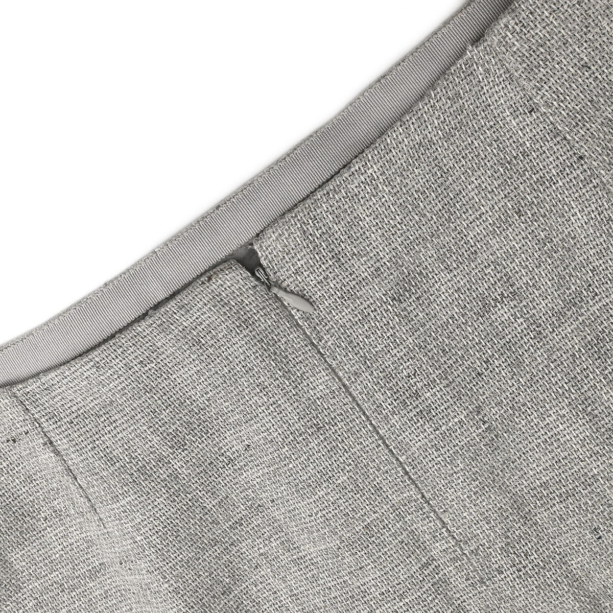 Celine Setup Suit Jacket Skirt Gray #44