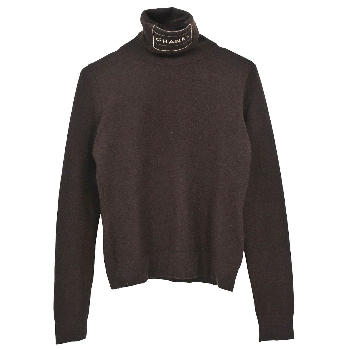 Chanel 2004 Sweater Top Brown #38