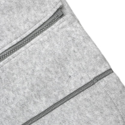 Chanel Sport Line Setup Jacket Pants Light Gray #40 #38