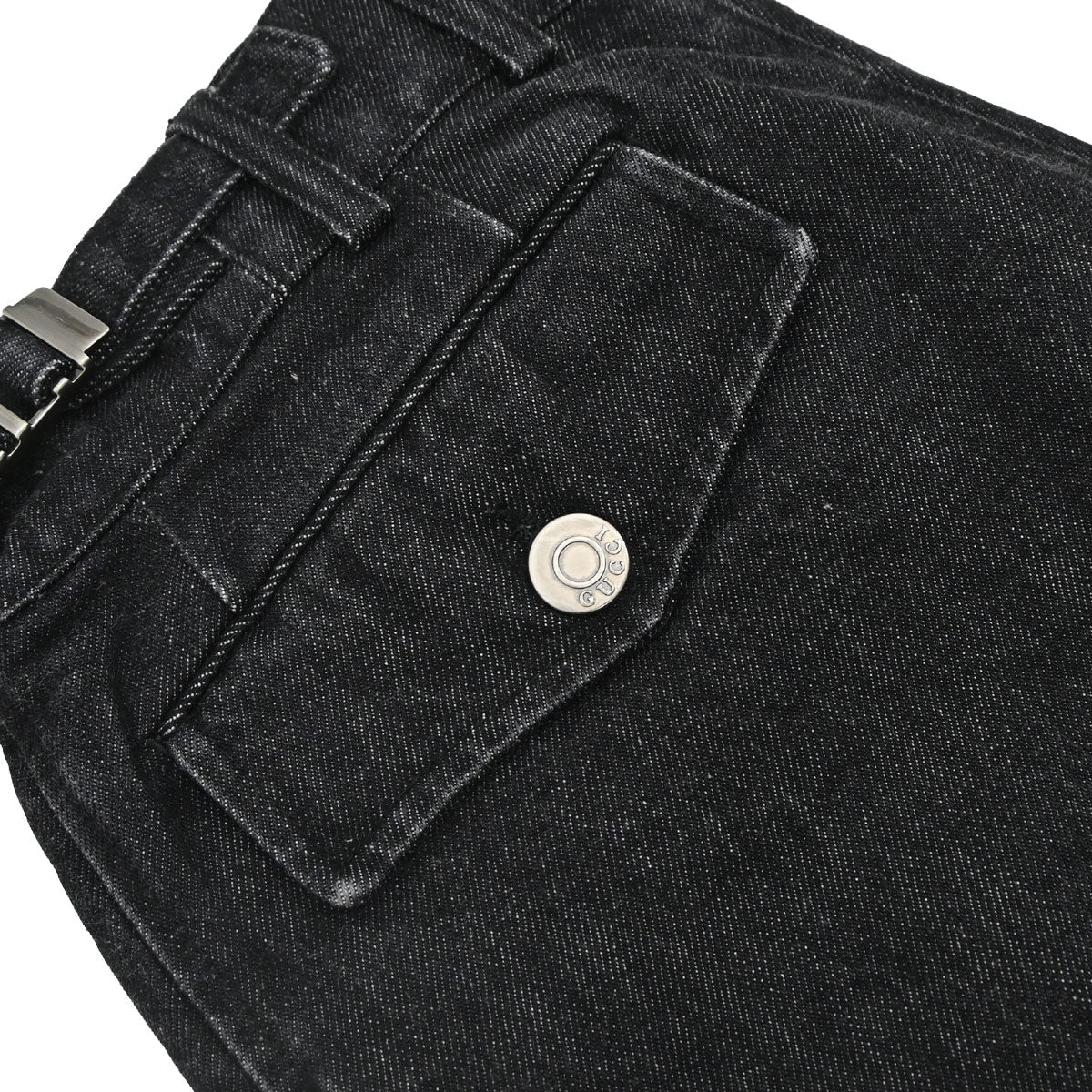Gucci Denim Long Pants Black #38