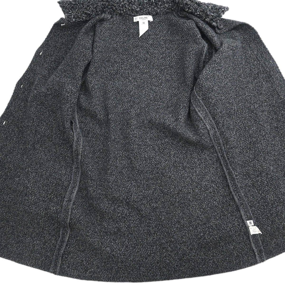 Celine Single Breasted Jacket Gray #36