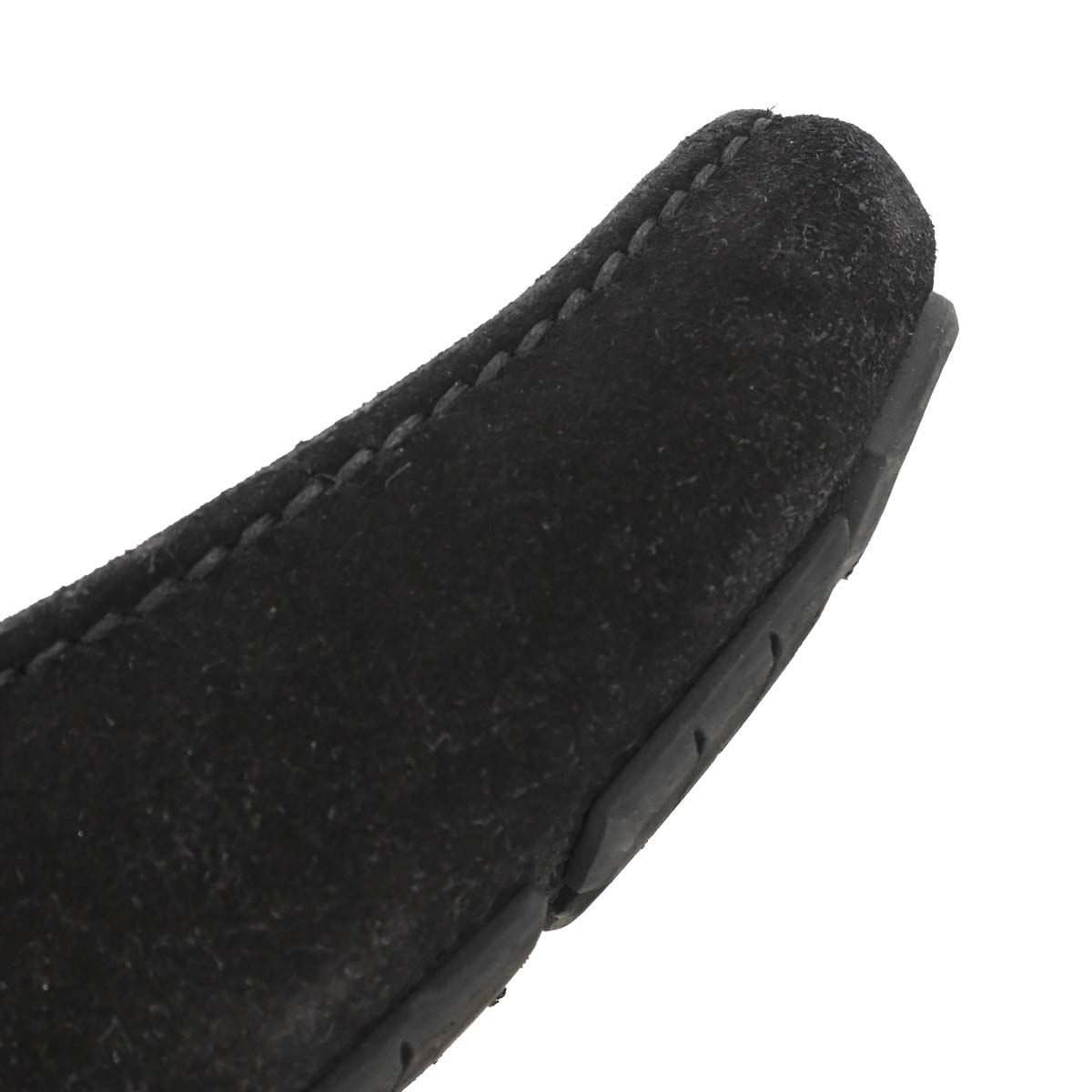 Salvatore Ferragamo * Gancini Pumps Black Suede Shoes 00 #6 1/2 EE