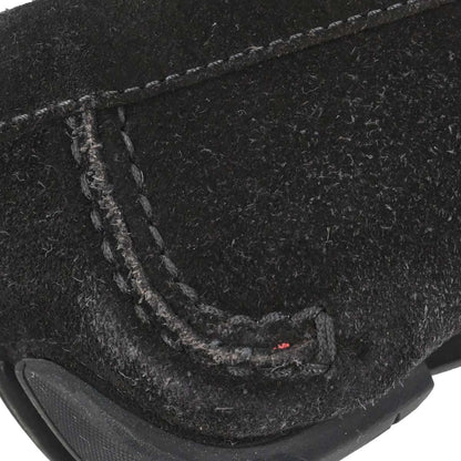 Salvatore Ferragamo * Gancini Pumps Black Suede Shoes 00 #6 1/2 EE