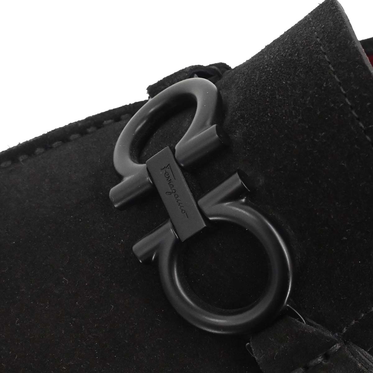 Salvatore Ferragamo * Gancini Suede Loafers Shoes #6 1/2 – AMORE