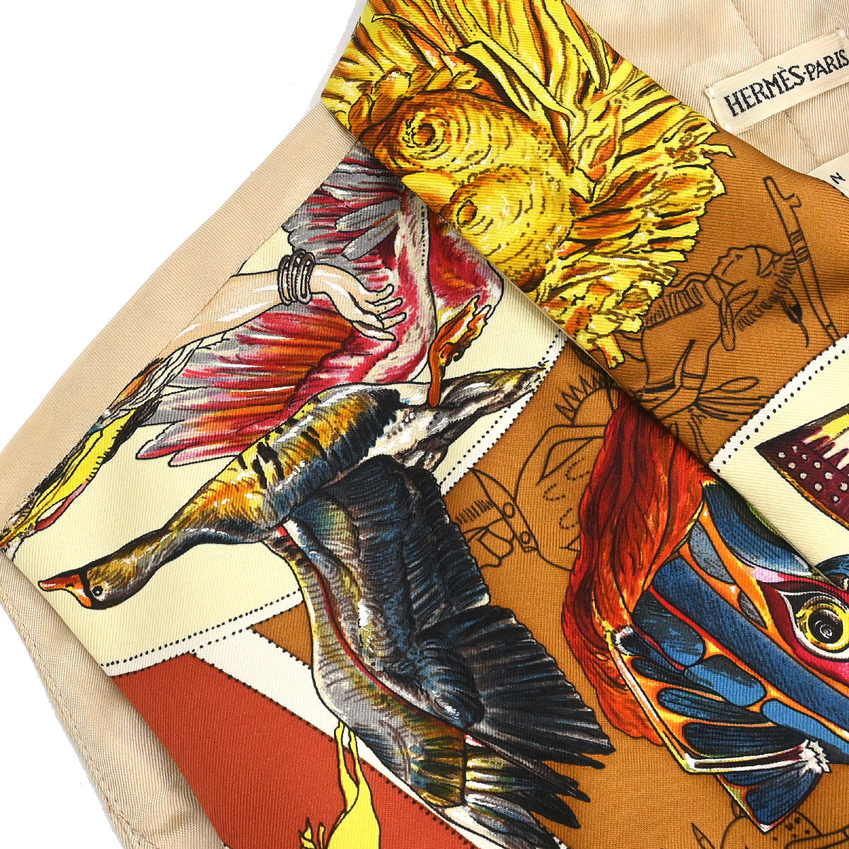 Hermes Zip-up Sleeveless Bomber Jacket Vest Brown #38