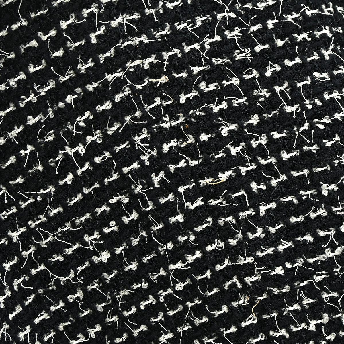 Chanel 2003 Double Breasted Tweed Jacket Black #46