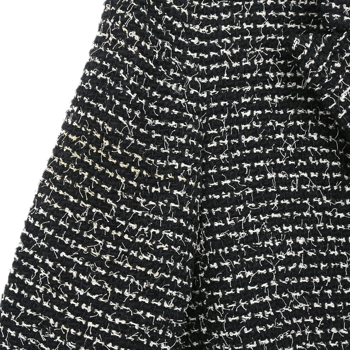 Chanel 2003 Double Breasted Tweed Jacket Black #46