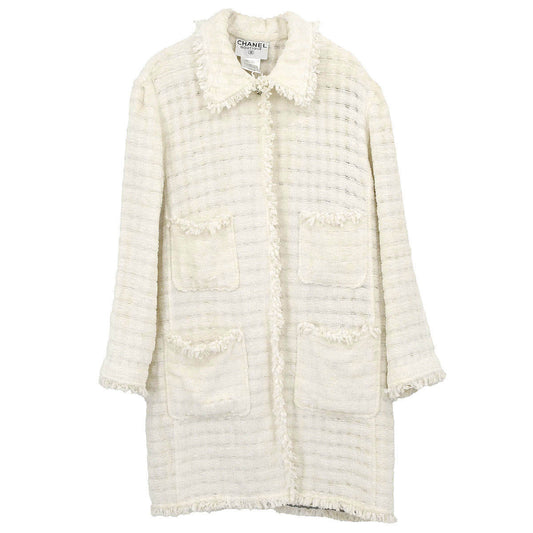 Chanel 1998 Coat White #38