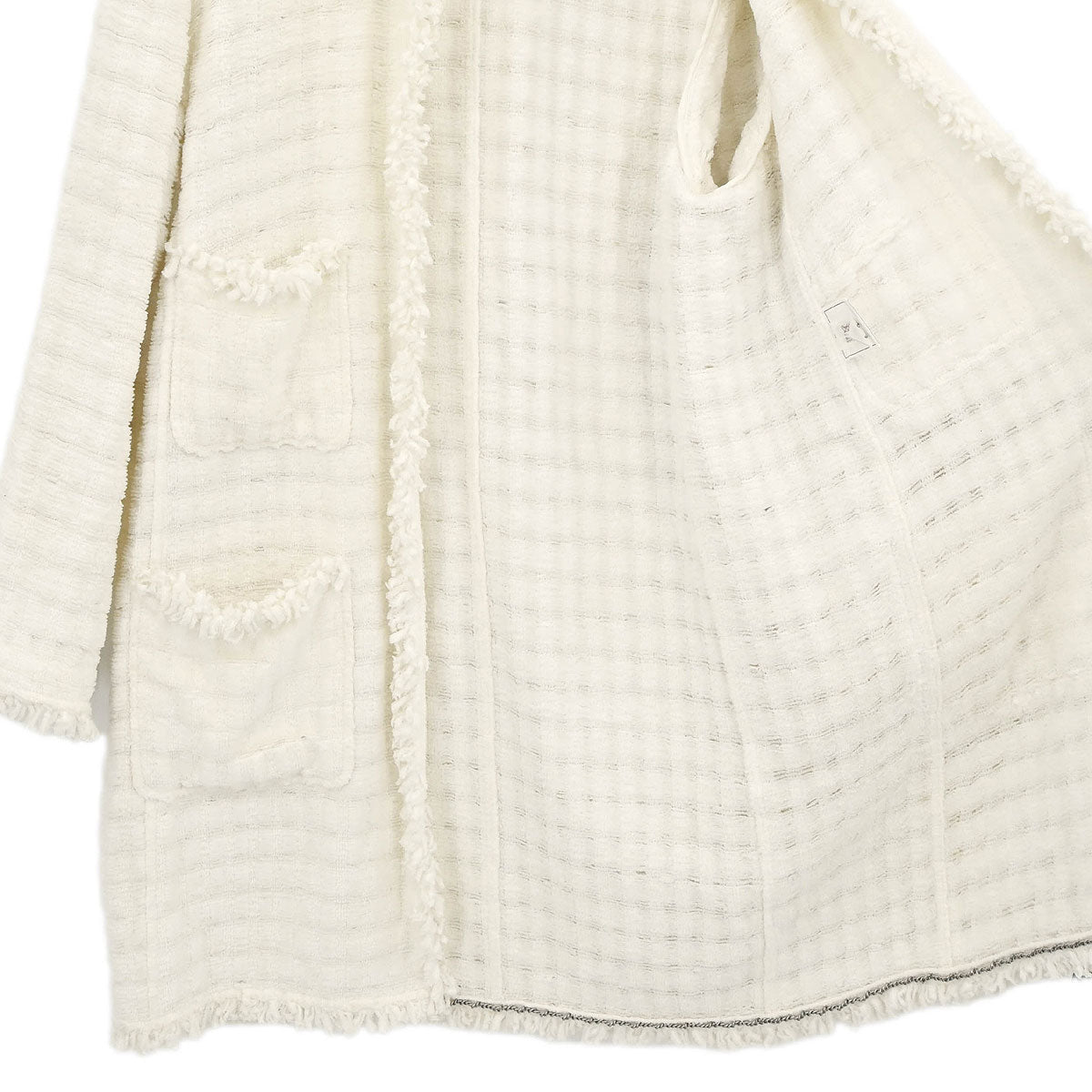 Chanel 1998 Coat White #38