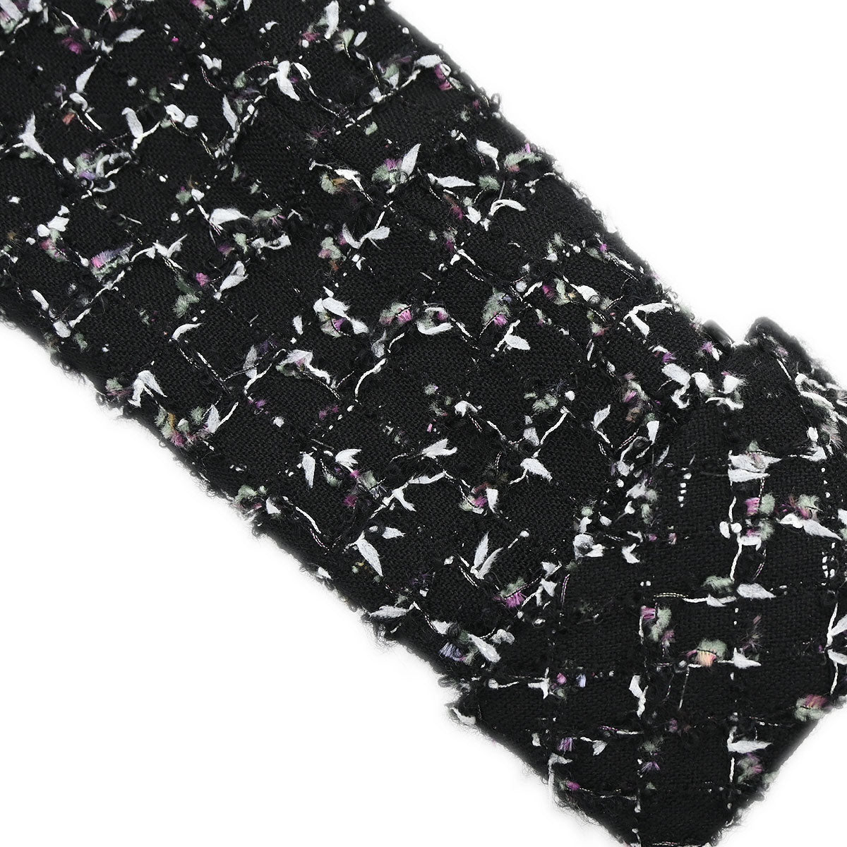 Chanel 2006 Single Breasted Tweed Jacket Black #36