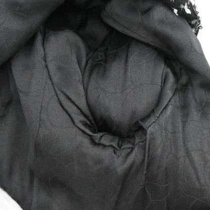 Chanel 2006 Single Breasted Tweed Jacket Black #36