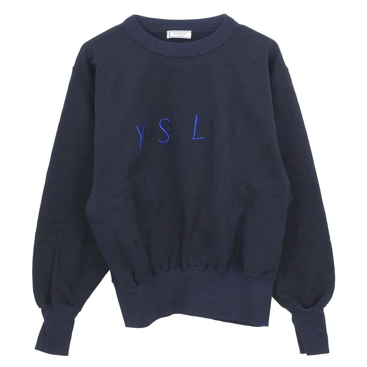 Yves Saint Laurent Sweater Top Navy #M