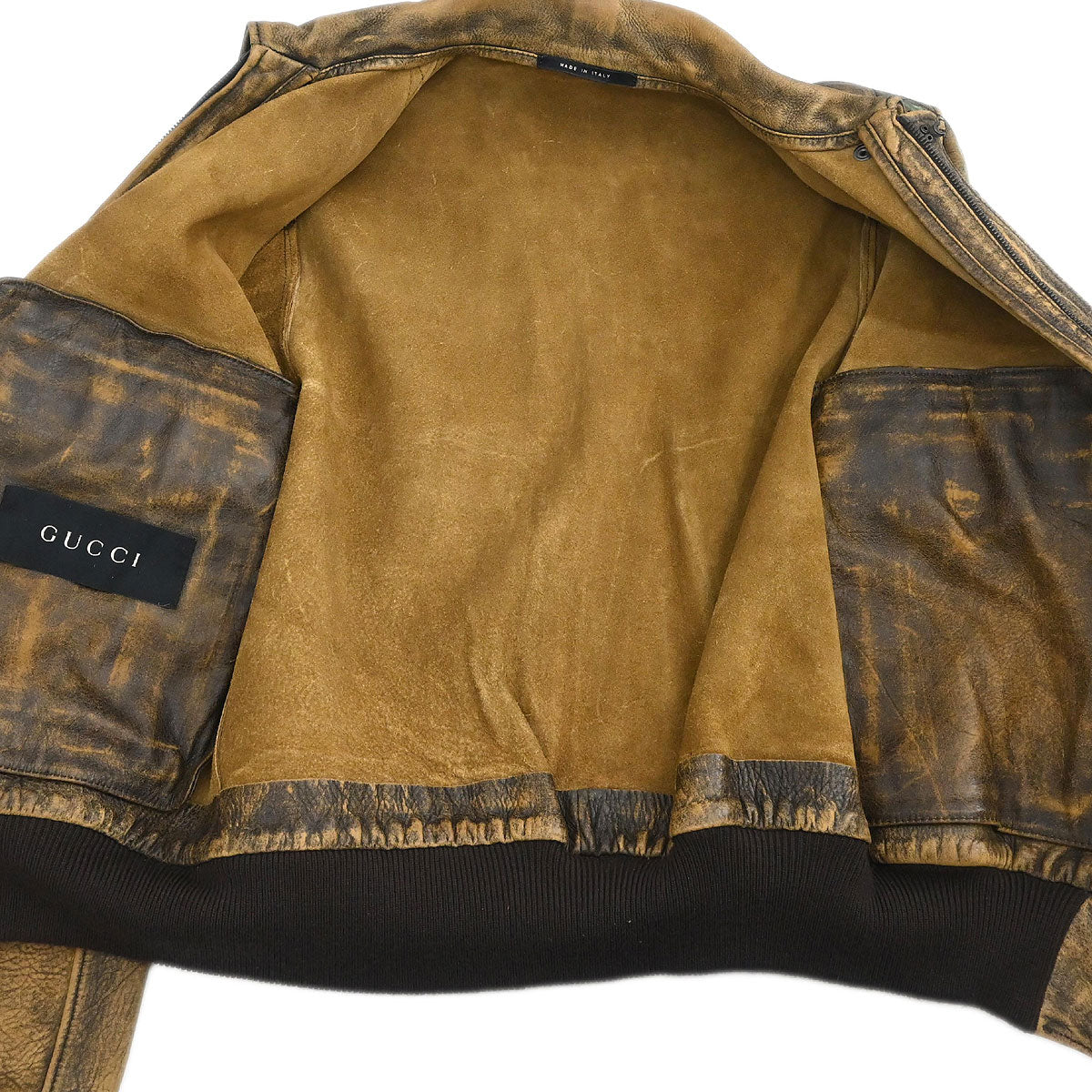 Gucci Zip Up Jacket Brown #46