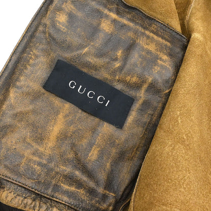 Gucci Zip Up Jacket Brown #46