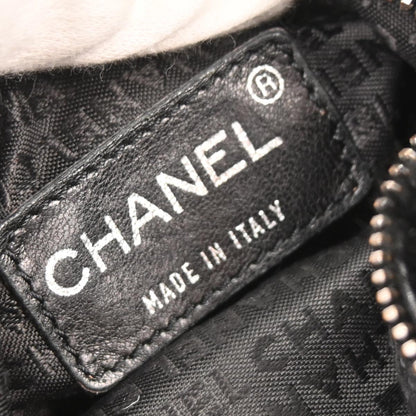 Chanel Black Lapin Fur Handbag