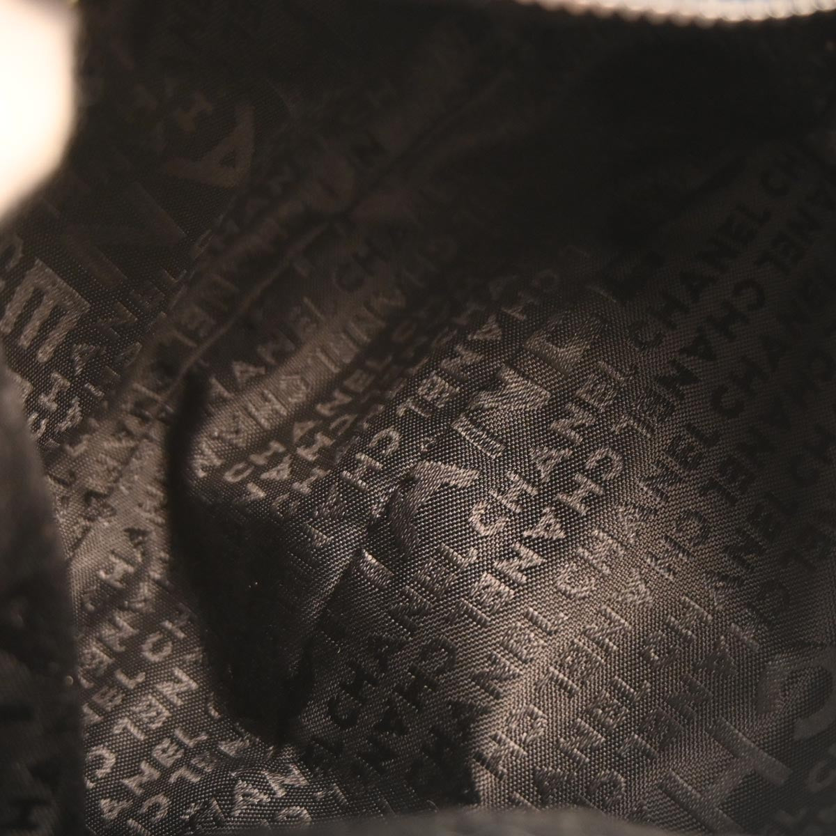 Chanel Blue Lapin Fur Handbag