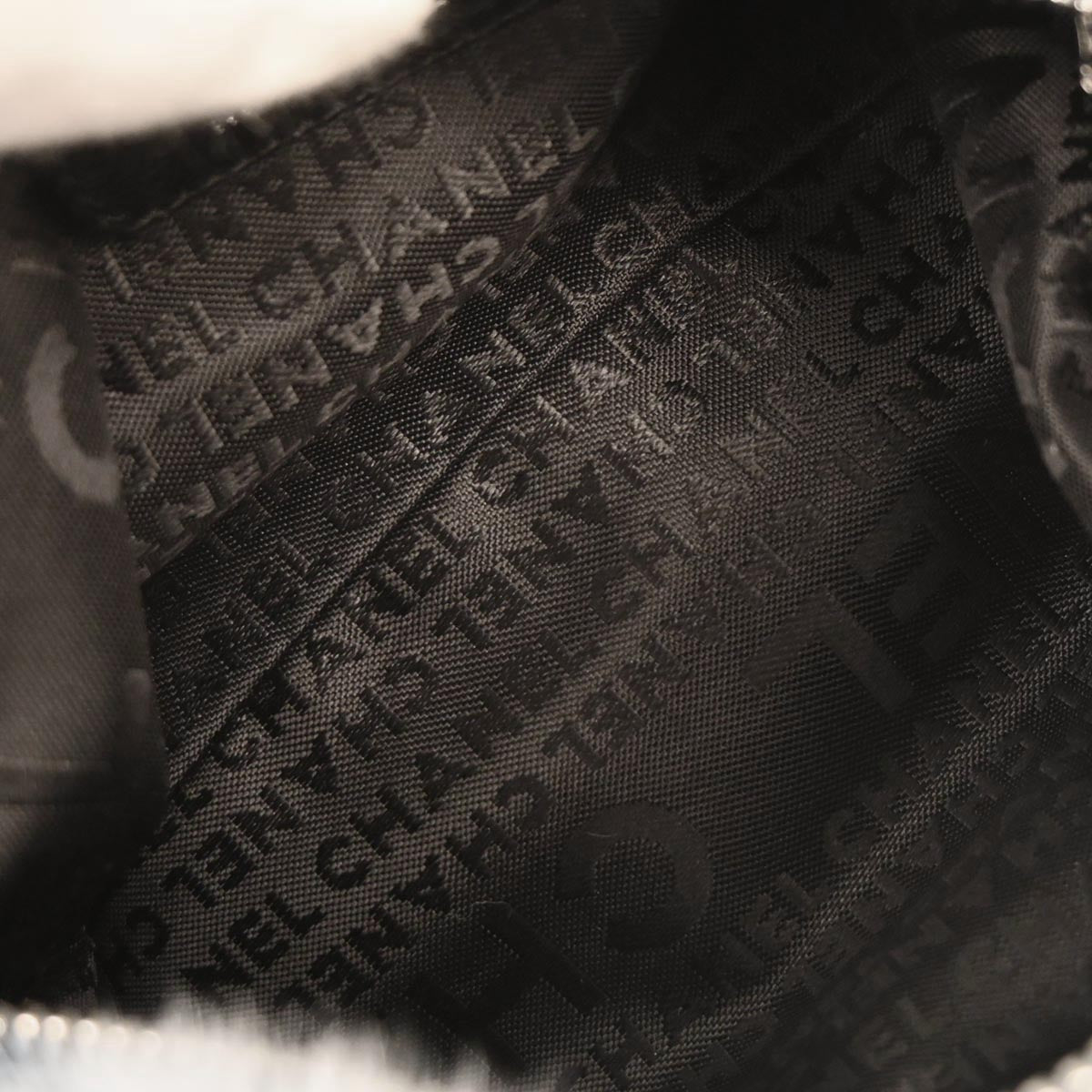 Chanel Blue Lapin Fur Handbag