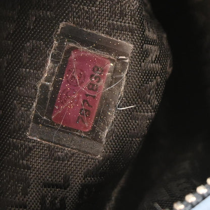 Chanel Blue Lapin Fur Handbag