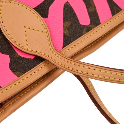 Louis Vuitton 2009 Pink Monogram Graffiti Neverfull GM Tote Bag M93701