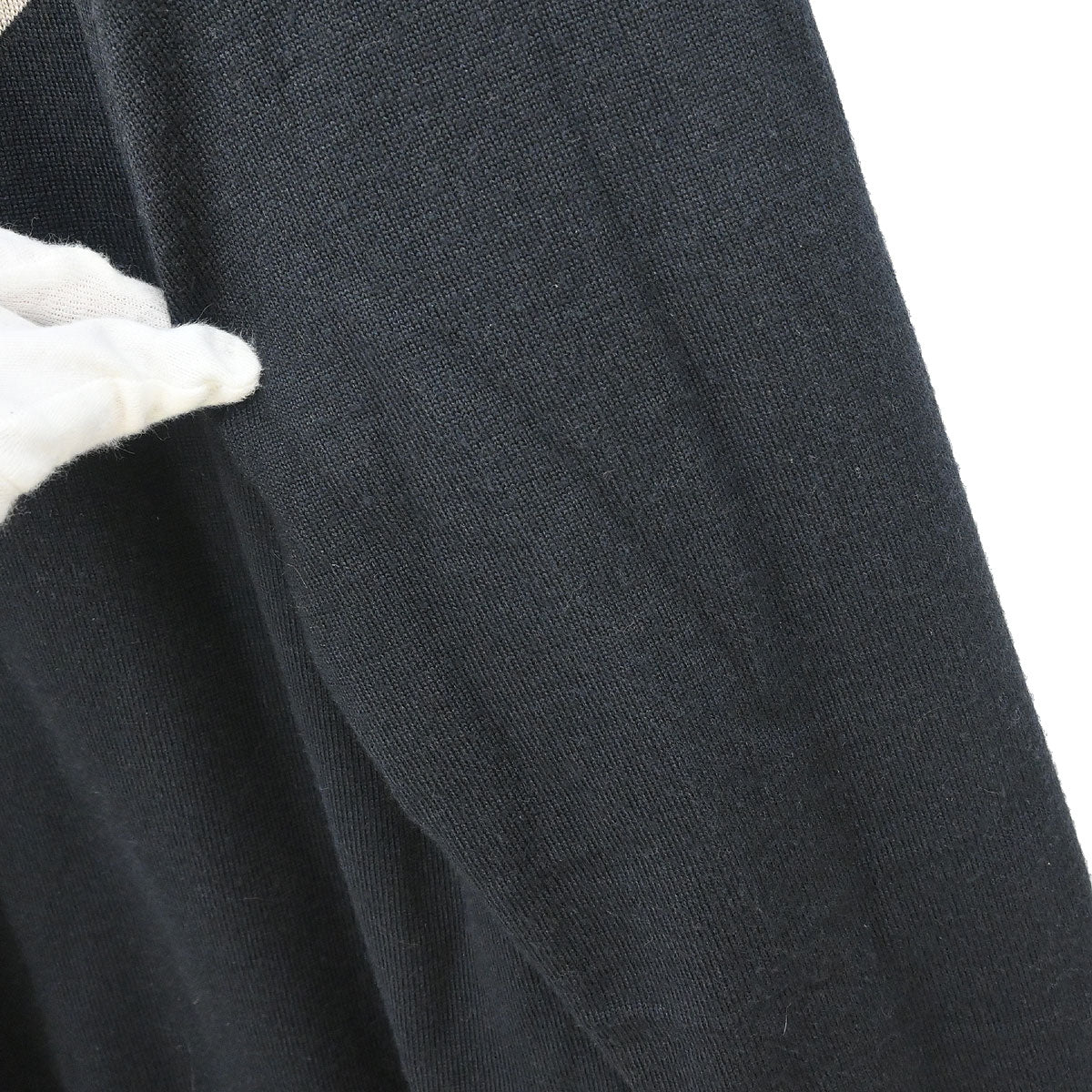 Chanel 2002 Long Cardigan Black #S