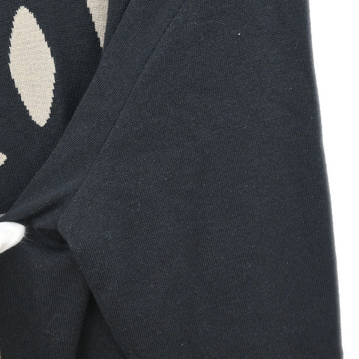 Chanel 2002 Long Cardigan Black #S