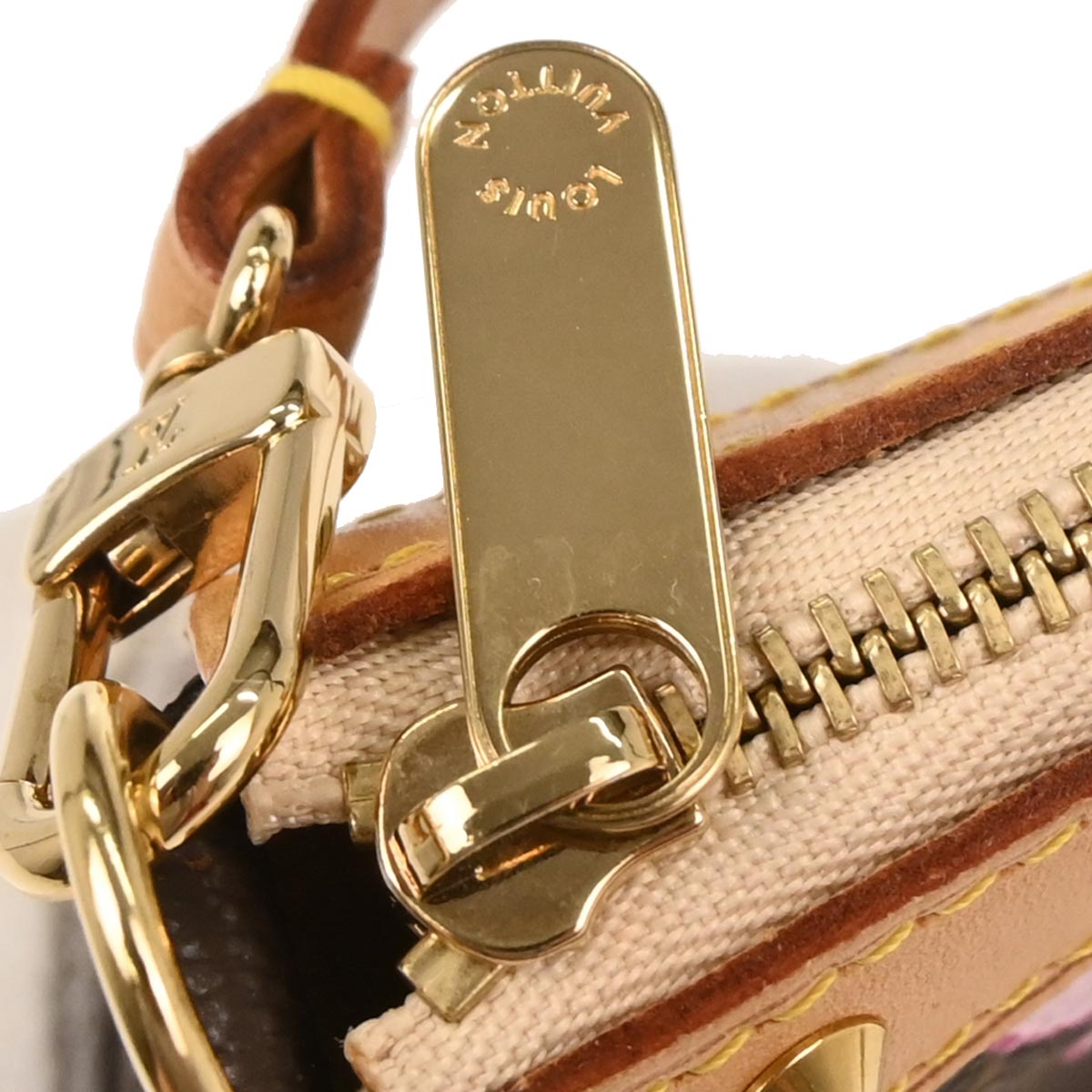 Louis Vuitton 2003 Cherry Blossom Pochette Accessoires Handbag M92006