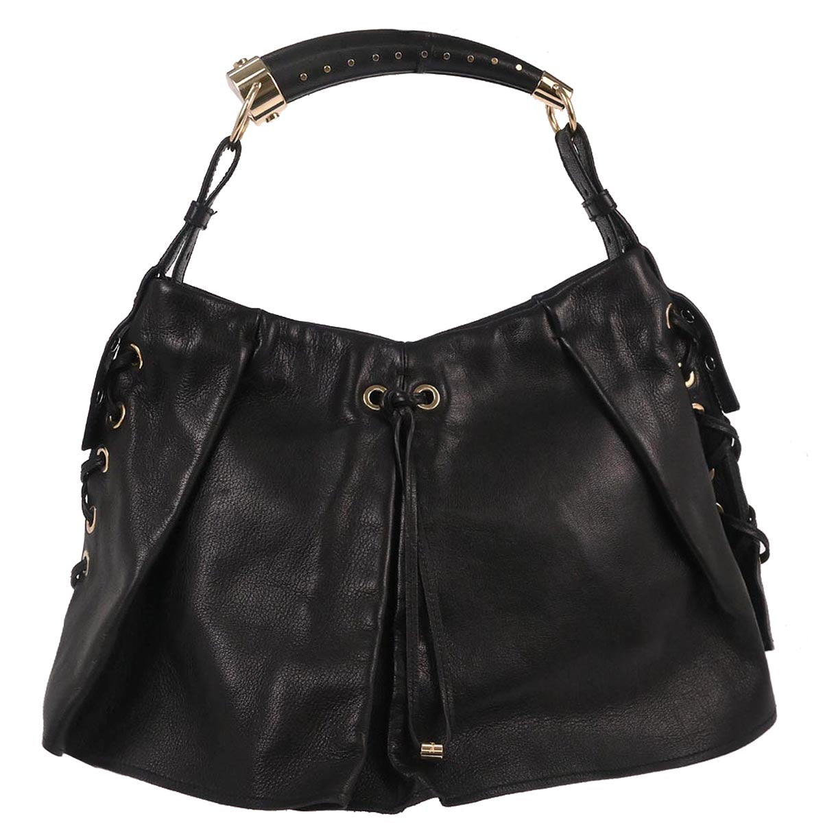 Yves Saint Laurent Black Mombasa Handbag