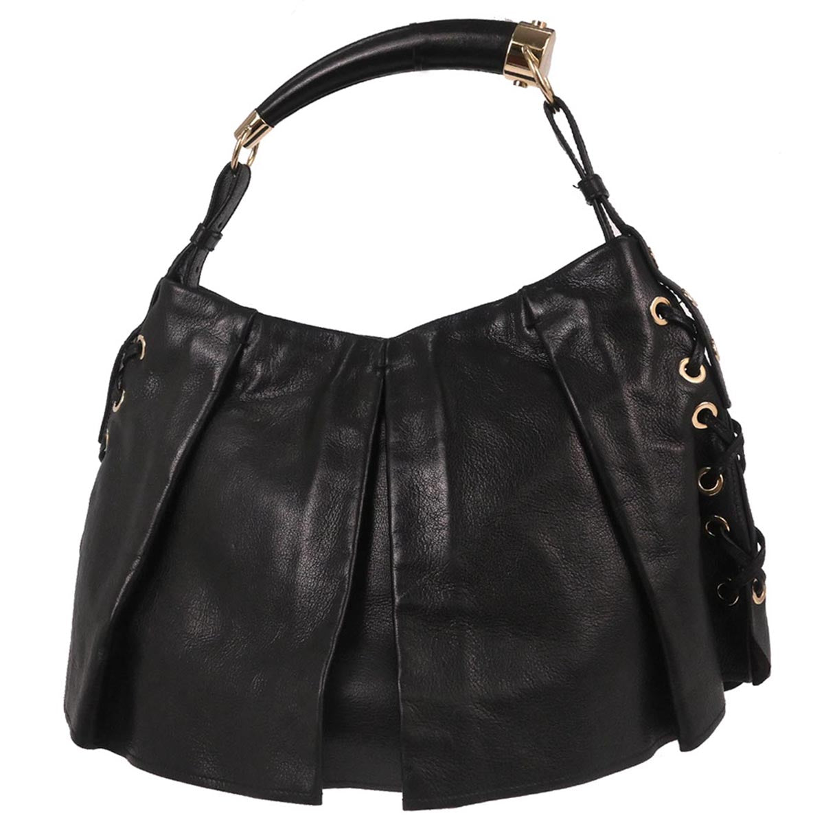 Yves Saint Laurent Black Mombasa Handbag