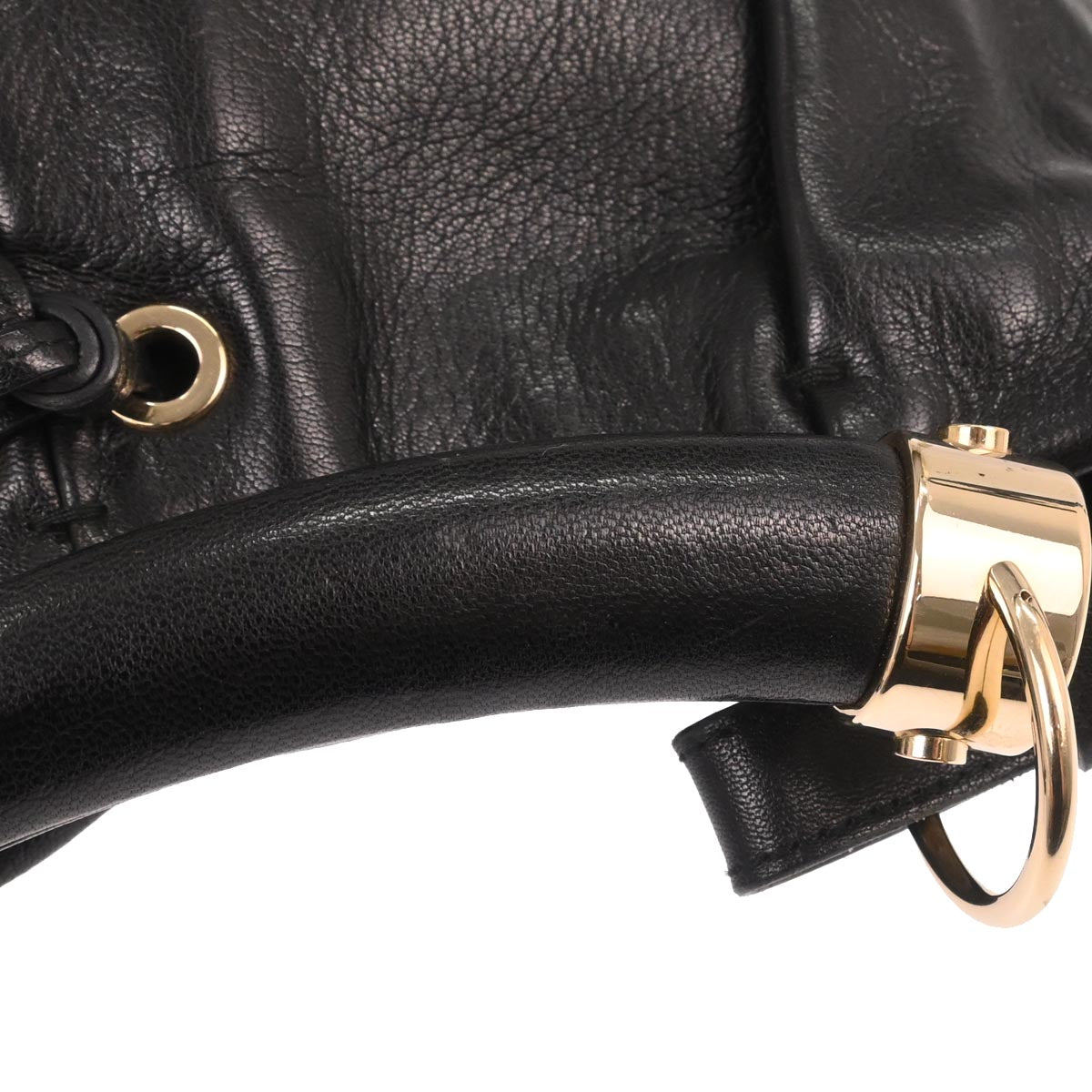 Yves Saint Laurent Black Mombasa Handbag