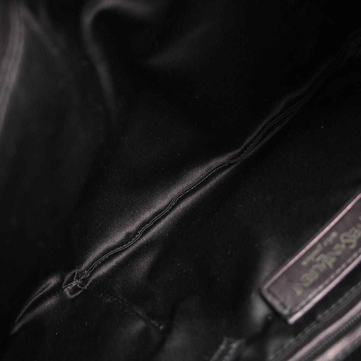 Yves Saint Laurent Black Mombasa Handbag