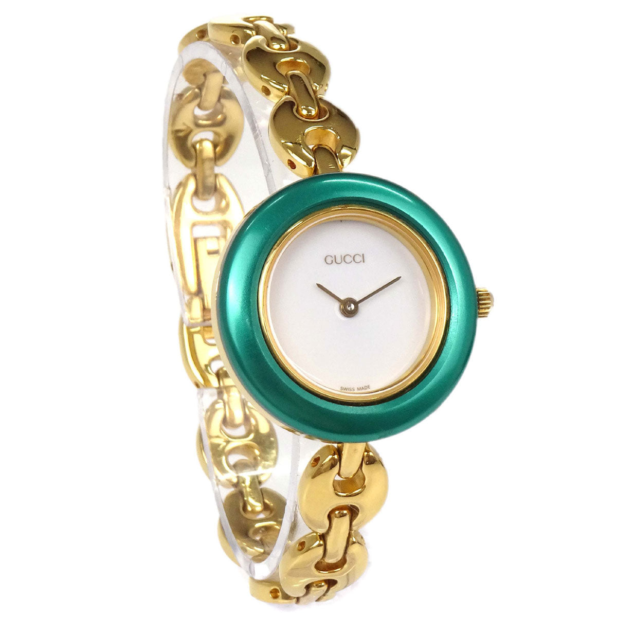 Gucci 11/12.2 Change Bezel Chameleon Quartz Watch