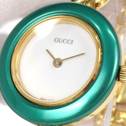 Gucci 11/12.2 Change Bezel Chameleon Quartz Watch