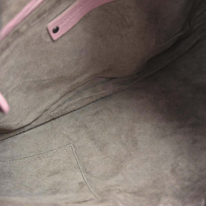 Bottega Veneta Pink Lambskin Intrecciato Hobo Handbag