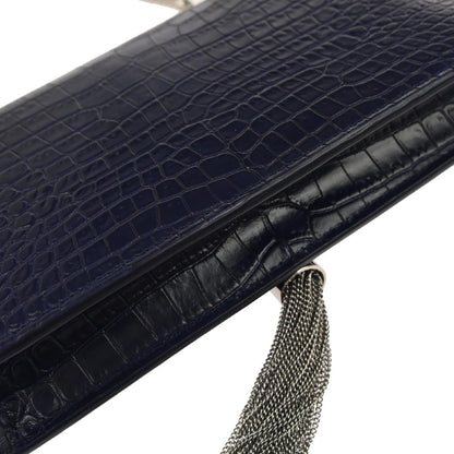 Saint Laurent Blue Kate WOC Wallet on Chain Shoulder Bag