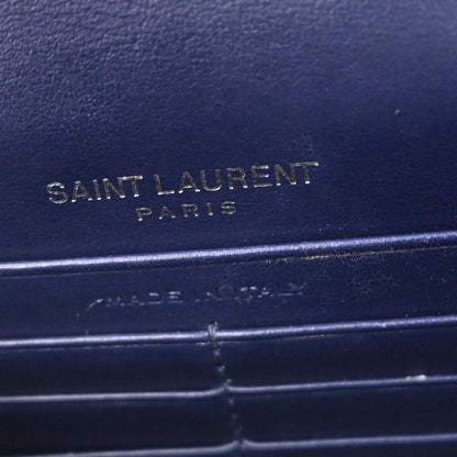 Saint Laurent Blue Kate WOC Wallet on Chain Shoulder Bag