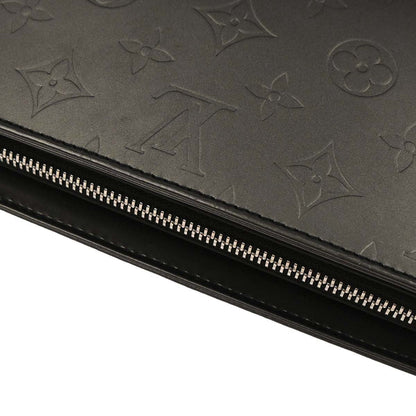 Louis Vuitton Black Monogram Mat Fowler Handbag M55142