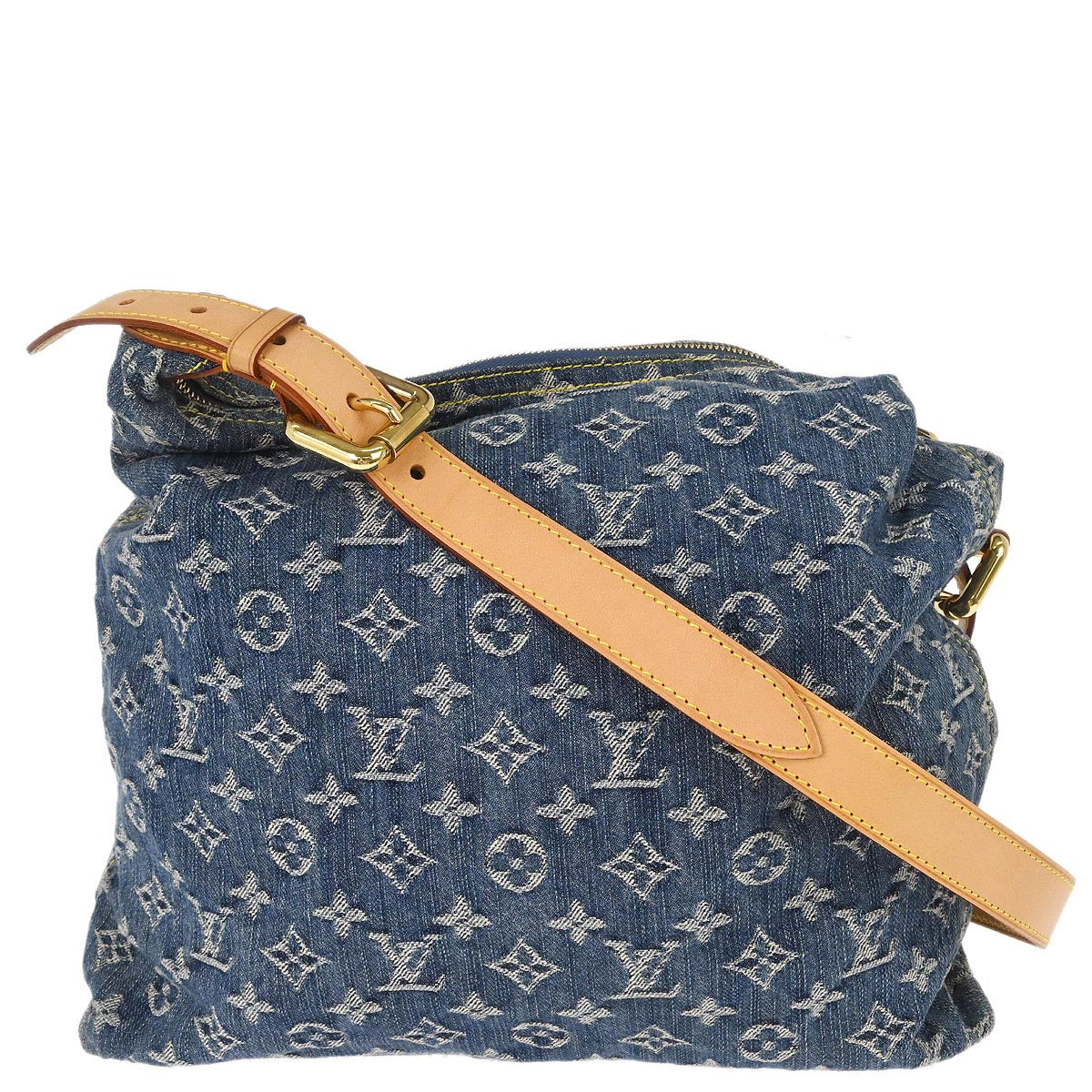 Louis Vuitton Monogram Denim Baggy GM 2way Shoulder Bag M95048