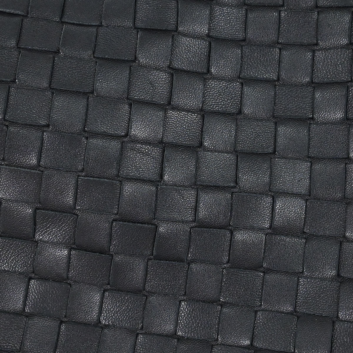 Bottega Veneta Black Lambskin Intrecciato Hobo Handbag