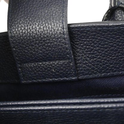 Chanel 2017 Navy Calfskin Neo Executive Mini Tote 2way Shoulder Handbag