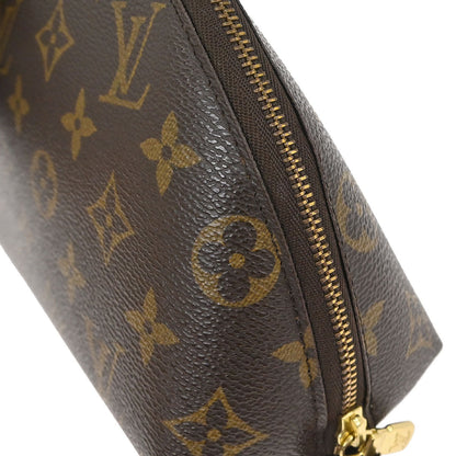 Louis Vuitton Monogram Trousse Demi Ronde Cosmetic Pouch M47520