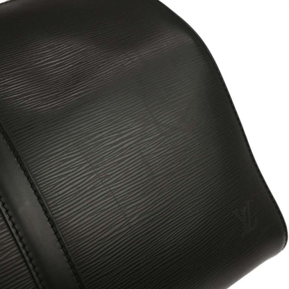 Louis Vuitton Black Epi Keepall 45 Travel Duffle Bag M42972