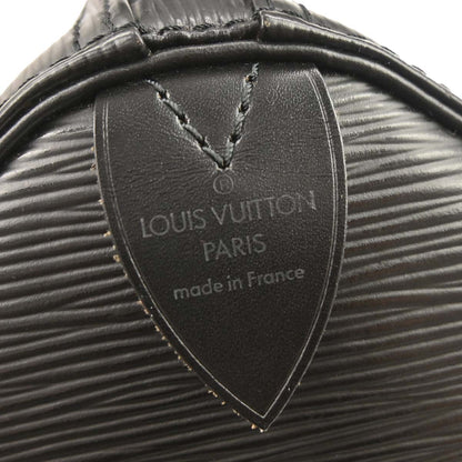 Louis Vuitton Black Epi Keepall 45 Travel Duffle Bag M42972