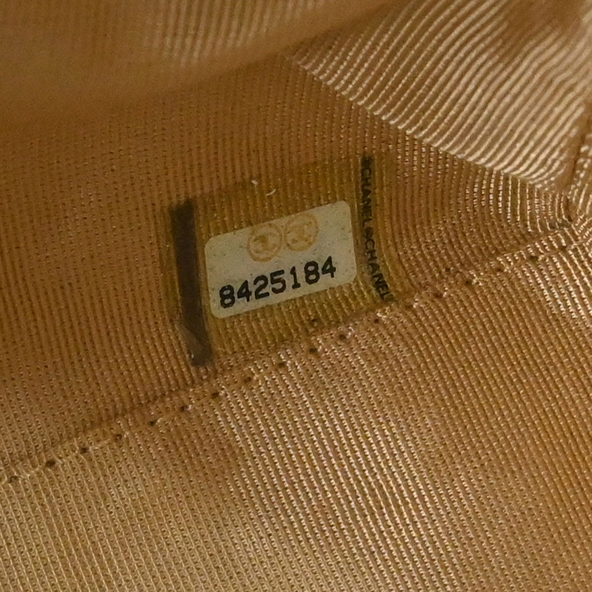 Chanel Beige Caviar Skin Bowling Bag 27