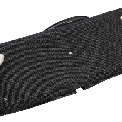 Christian Dior Black Denim Tote Handbag