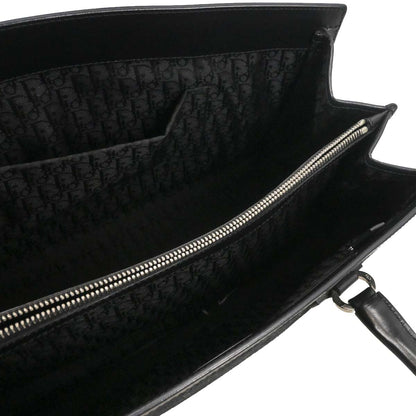 Christian Dior Black Denim Tote Handbag