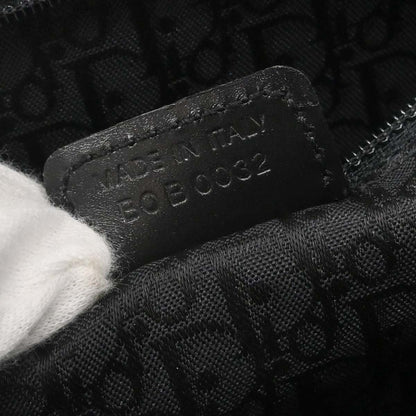 Christian Dior Black Denim Tote Handbag