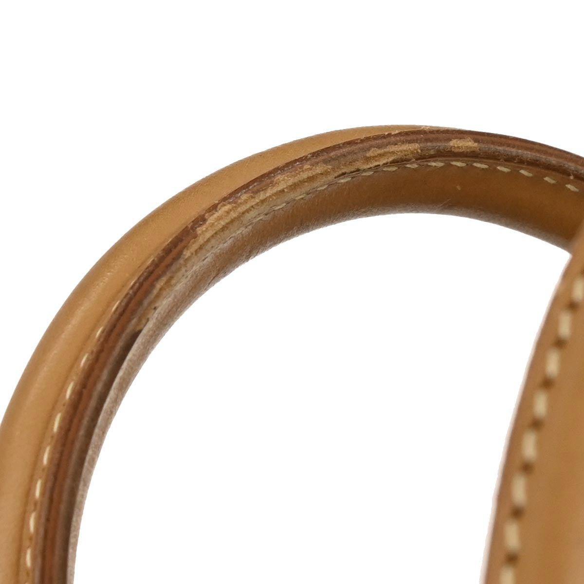 Hermes Natural Vache Haut a Courroies 32 Handbag