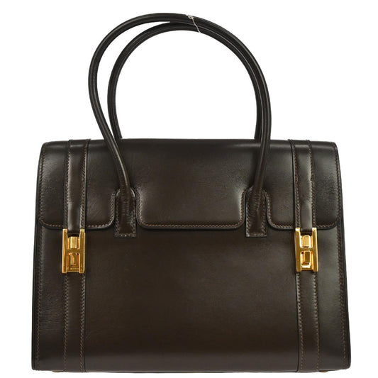 Hermes Cafe Box Calf Drag 27 Handbag