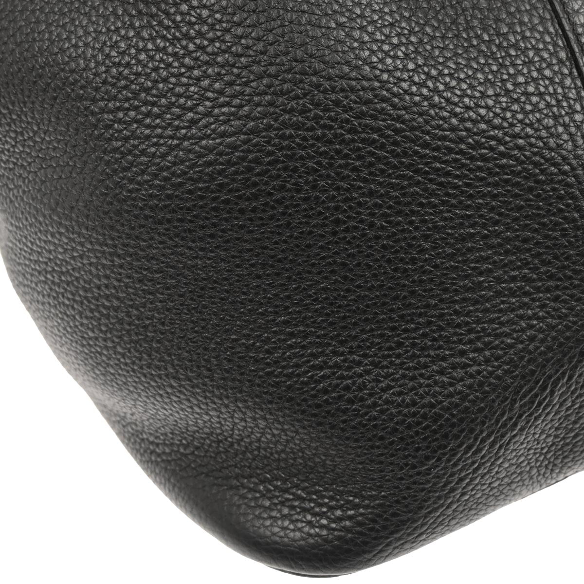 Hermes Black Taurillon Clemence Picotin Lock TGM Handbag