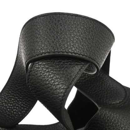 Hermes Black Taurillon Clemence Picotin Lock TGM Handbag